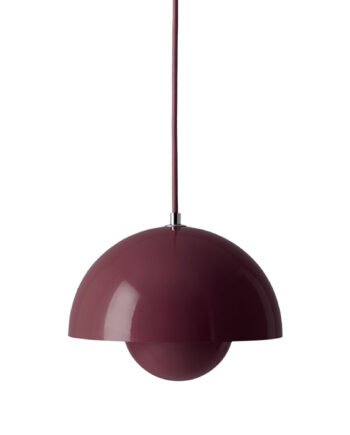 Andtradition Amptradition Flowerpot Vp1 Pendel ø23 Dark Plum