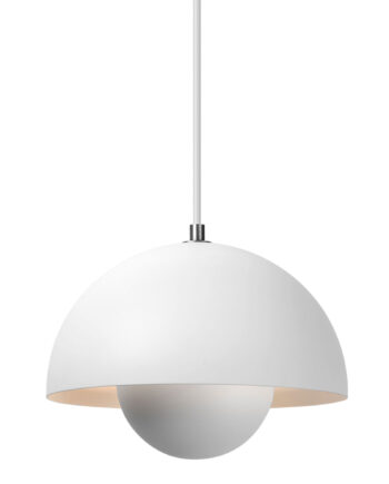 Andtradition Amptradition Flowerpot Vp1 Pendel ø23 Mat Hvid