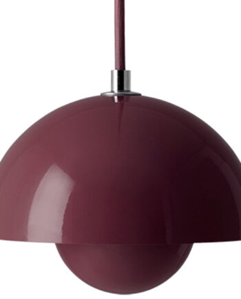 Andtradition Amptradition Flowerpot Vp10 Pendel Dark Plum