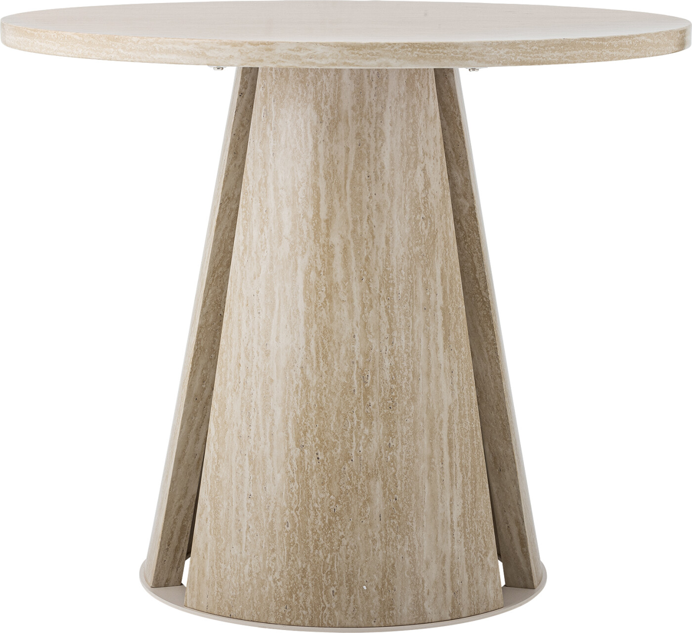 Bloomingville Ames Spisebord Rundt Mdf Træ Natur