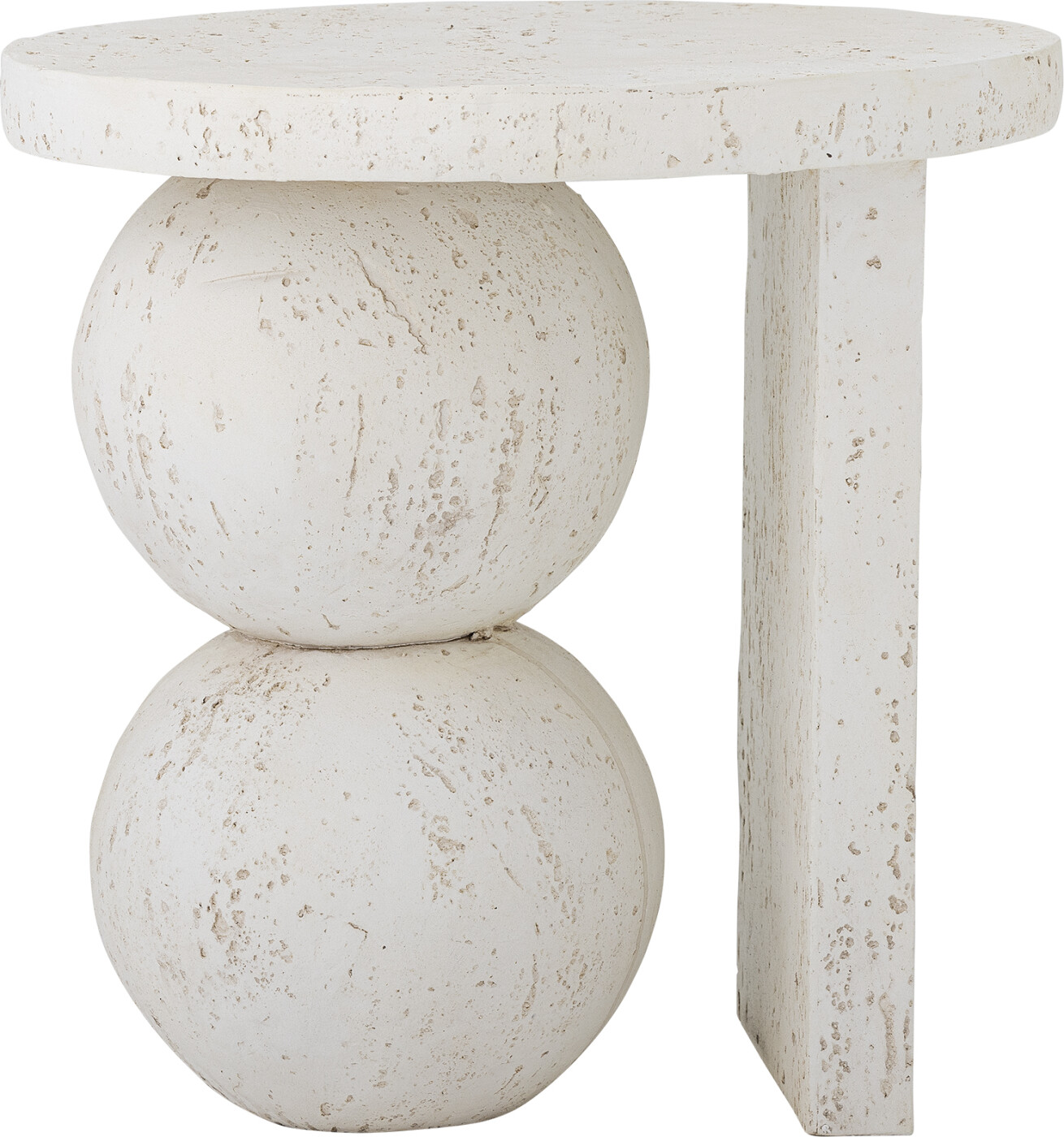 Bloomingville Tally Sidebord Hvid Resin 46x46