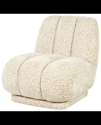 Catwalk Loungestol Polyester H76 Taupe Mønstret