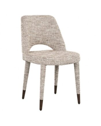 Cecilia Spisebordsstol Polyester H85 Meleret Natur