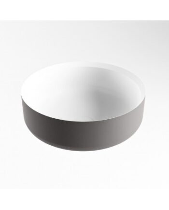 Coss Håndvask ø36 Solid Surface Talkum Mørkegrå
