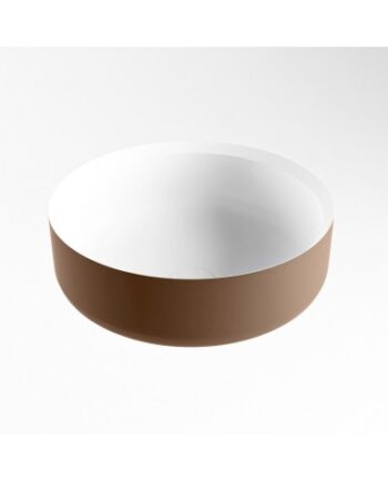 Coss Håndvask ø36 Solid Surface Talkum Rustbrun