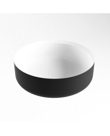 Coss Håndvask ø36 Solid Surface Talkum Sort