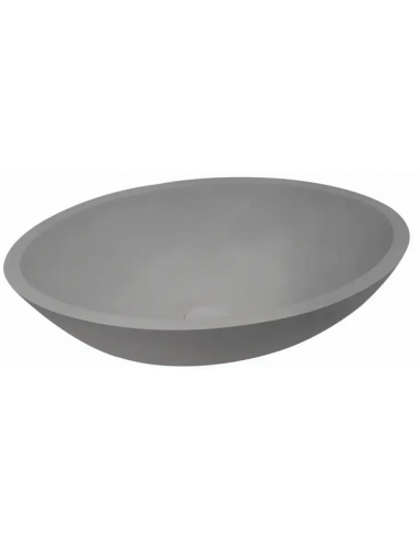 Epona Håndvask Solid Surface Mat Lavagrå