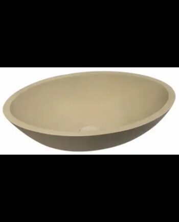 Epona Håndvask Solid Surface Mat Sand Beige