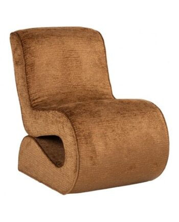 Frankie Loungestol Chenille Polyester B56 Cognac