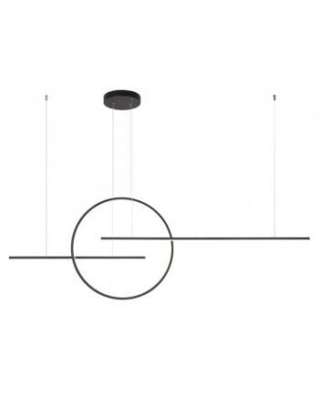 Giotto Langbordspendel Aluminium B175 56w Led Mat Sort