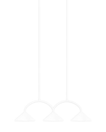 Globen Lighting Curve Pendel Lampe Hvid