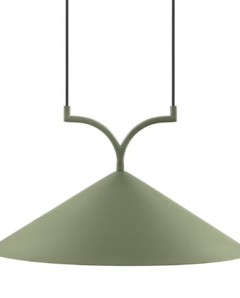 Globen Lighting Curve Pendel Loftlampe Grøn
