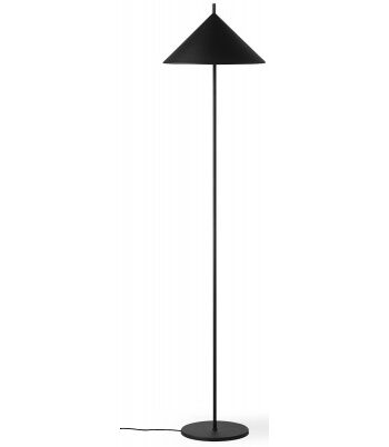 Gulvlampe Metal H150 E27 Mat Sort