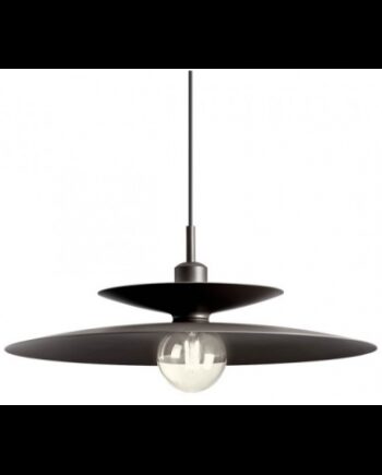 Gunnar Loftlampe Aluminium ø50 E27 Mat Sort