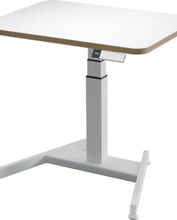 Hæve Sænkebord Elektrisk Hvid 80x60 Leitz