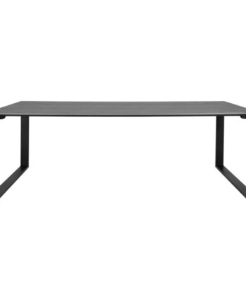 Havebord Havebord Med Bordplade Grå Nonwood Sorte Ben 210x100 7501022