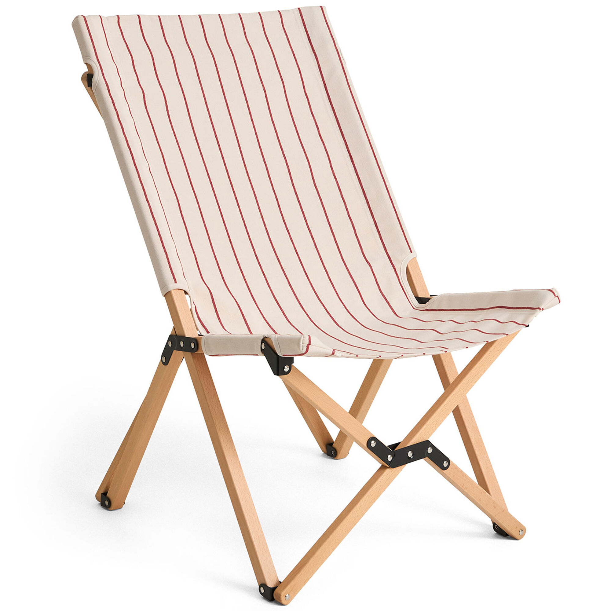 Hay Outdoor Market Sammenklappelig Stol Beige Rød
