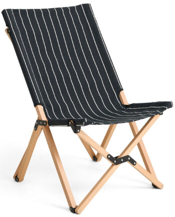 Hay Outdoor Market Sammenklappelig Stol Sort Beige