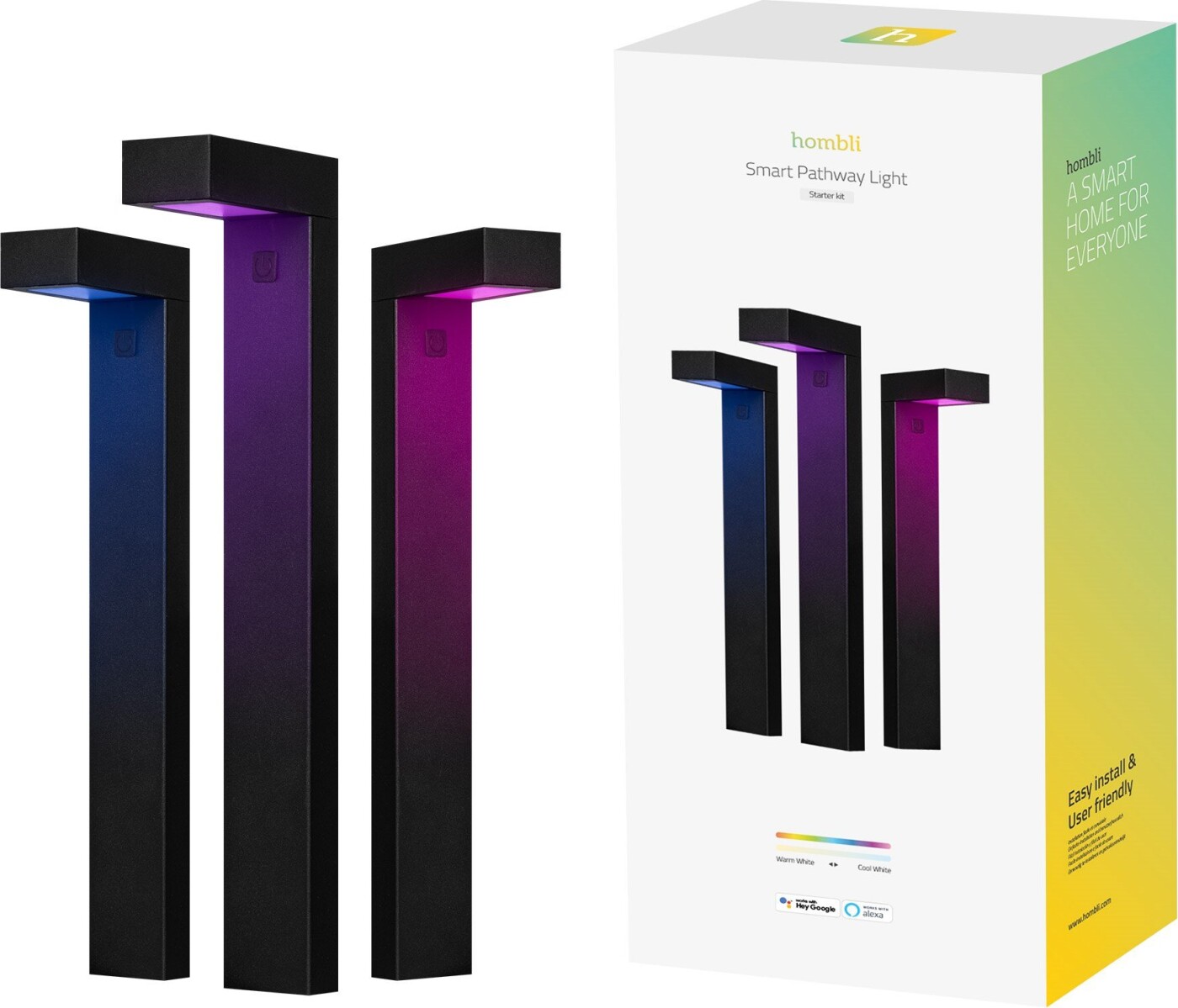 Hombli Smart Pathway Light Rgb Pak