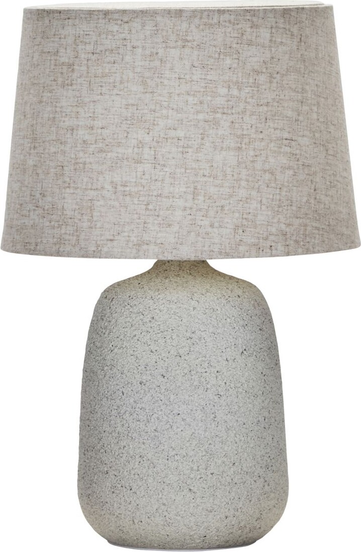 House Doctor Bordlampe Tana Keramik Råhvid