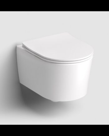Inbe Væghængt Toilet Keramik D48 Mat Hvid