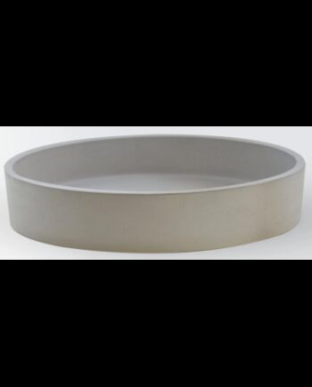 Iris Bordmonteret Oval Håndvask Beton Grå