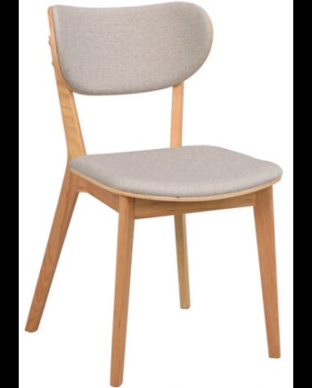 Kato Spisebordsstole Egetræ Finr Polyester H83 Gråbeige