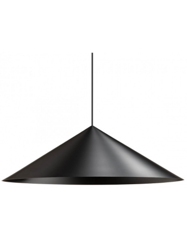 Konos Loftlampe Aluminium ø75 E27 Mat Sort