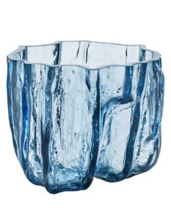 Kosta Boda Crackle Vase 175 Circular Glass