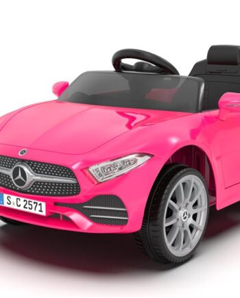 License Pink Mercedes Benz Cls350 Elbil Til Børn Med Fjernbetjening 1ah