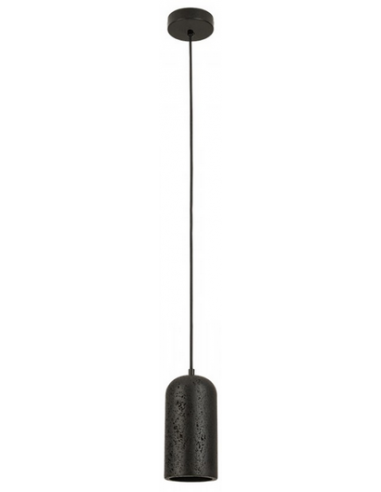 Loftlampe Sten ø10 E27 Sort