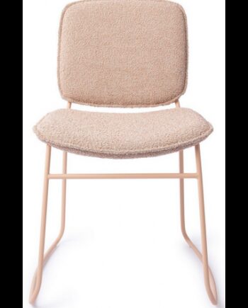 Maki Spisebordsstol Metal Boucl H81 Støvet Pink Pink