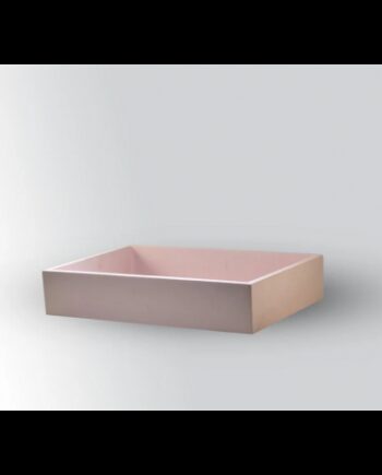 Mare Bordmonteret Håndvask Beton Pink