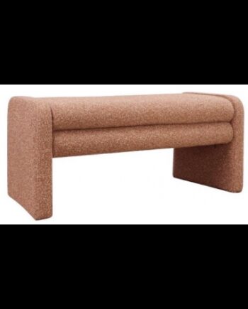 Neil Bænk Boucl B100 Meleret Terracotta