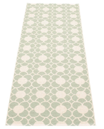 Pappelina Anya Gulvtæppe 200  Misty Mint Vanilla