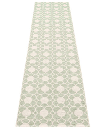 Pappelina Anya Gulvtæppe 300  Misty Mint Vanilla