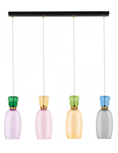 Plume Langbordspendel Glas B96 20w Led Multi