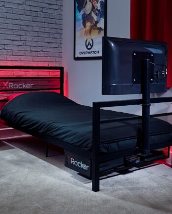 Rocker Basecamp Gamer Seng Med Beslag Vesa Sort