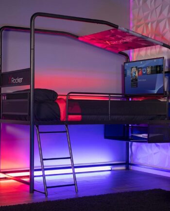 Rocker Contra Mid Sleeper Gaming Køjeseng Sort Camo