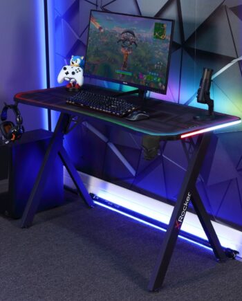 Rocker Lumio Rgb Gaming Desk Neo Motion Bord