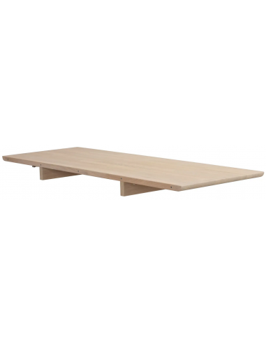 Rowico Clapperton Tillægsplade Egetræ 140 White Wash