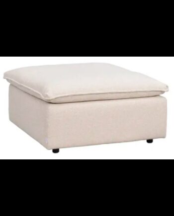 Rowico Rawlins Puf Til Sofa Polyester Sort Lys Beige