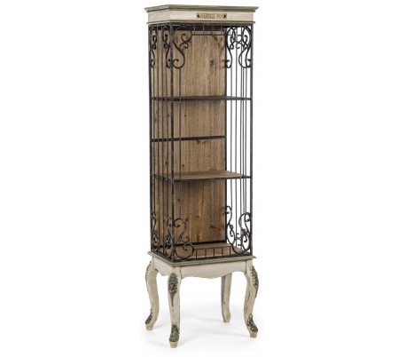 Rustik Reol Fyrretræ H160 Rustik Beige Rustik Natur