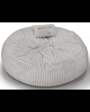 Sækkestol Premium Faux Fur ø160 Grå