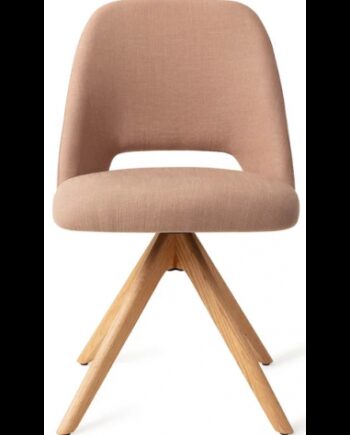 Sasue Rotrbar Spisebordsstol Tekstil H84 Beige