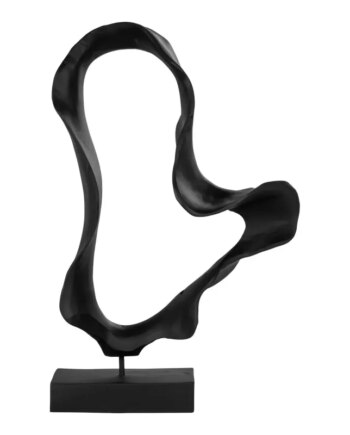Skulptur Sort Teak 20x30x60 4501175