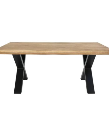 Sofabord Olieret Med Bølget Kant 120x70xh50 2101570