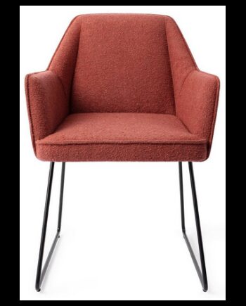 Tome Spisebordsstol Stål Polyester H80 Sort Saffron