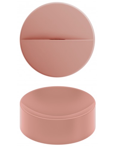 Vale Rund Håndvask ø22 Keramik Mat Pink