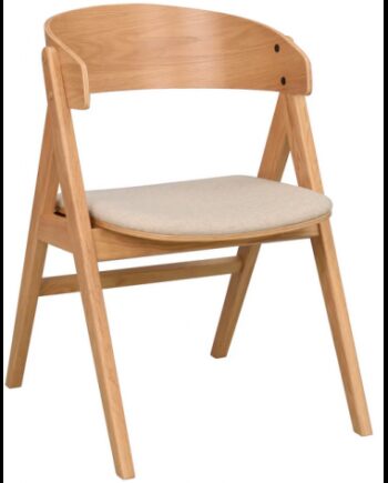 Waterton Spisebordsstole Egetræ Finr Polypropylene H80 Beige